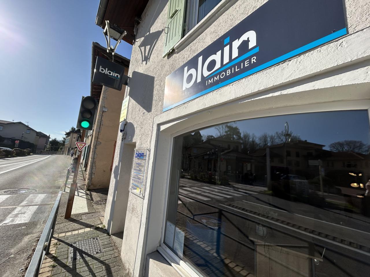 Façade agence Blain Immobilier Montbonnot