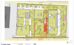 Plan de masse Carré Jaurès
